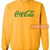 Coca Cola Green Sweatshirt