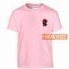 Embroidery Rose T Shirt