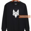 Geometric Fox Sweatshirt