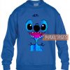 Kawaii Blue Lilo Stitch Sweatshirt