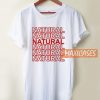 Natural Graphic T Shirt