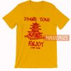 Thank You Pagoda T Shirt