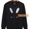 Black Rabbit Cute Sweatshirt