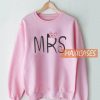 Cute Mrs Pink Sweatshirt
