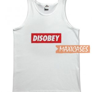 Disobey Font Tank Top