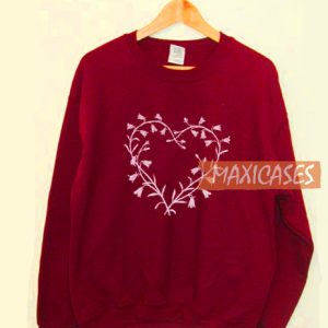 Flower Heart Sweatshirt