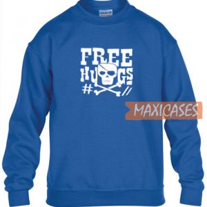 Free Hugs Blue Sweatshirt