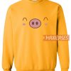 Funny Pig Emoji Sweatshirt