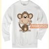 Inktastic Monkey Sweatshirt