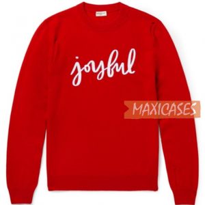 Joyful Font Sweatshirt