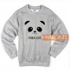 Love Panda Graphic Sweatshirt
