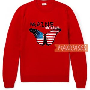 Maine Original Butterfly Sweatshirt