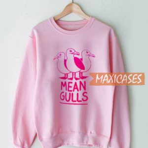 Mean Gull Pink Sweatshirt