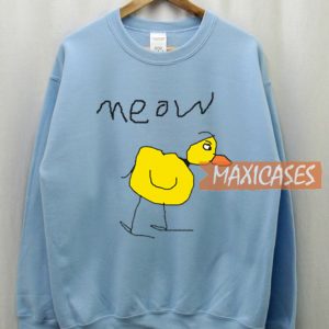 Meow Graphic Sweatshirt