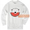 Polar Bear Eat Watermelon Sweatshirt