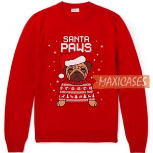 Santa Paws Merry Christmas Sweatshirt