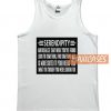 Serendipity And Realize Tank Top