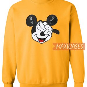Yellow Mickey Sweatshirt