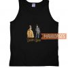 Beauty And The Beast Black Tank Top