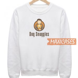 Dog Snuggles Graphic Sweatshirt