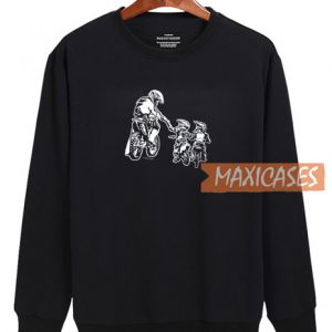 Father And Son Black Sweatshirt