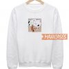 Girl Flower Graphic Sweatshirt