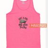 Just A Girl Pink Tank Top