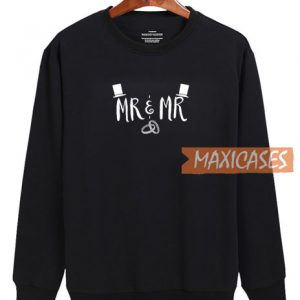 Mr And Mr Black Sweatshirt