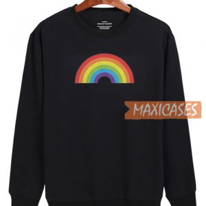 Rainbow Graphic Sweatshirt