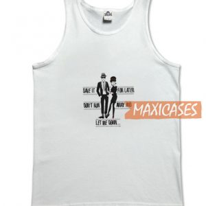 Save It Graphic Tank Top