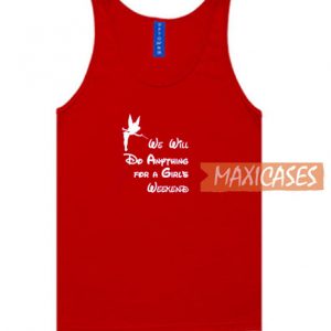 We Will Do Red Tank Top