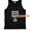 Contains Recycled Tank Top