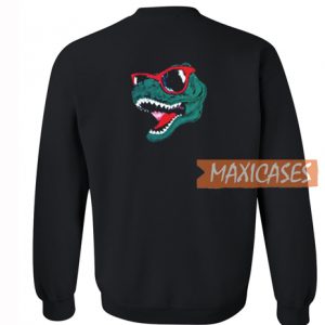 Glasses Dinosaur Sweatshirt