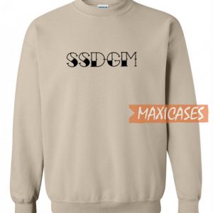 SSDGM Font Sweatshirt