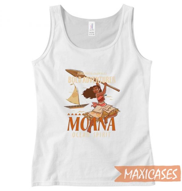 Disney Pricess Moana Find Your Own Way Tank Top
