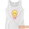 Drippy Smiley Face Tank Top