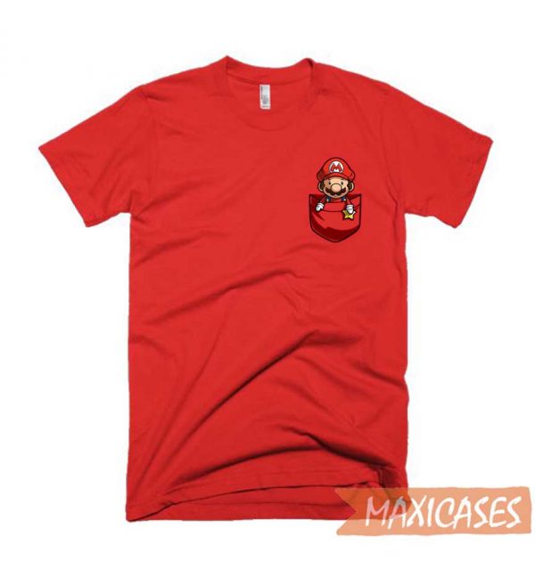 Pocket Super Mario T-shirt