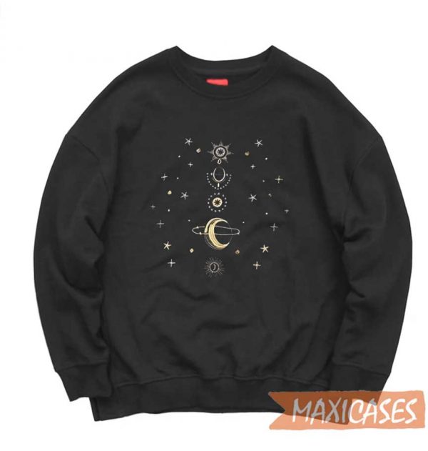 Star Embroidery Sweatshirt