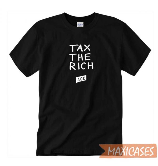 Tax The Rich AOC T-shirt