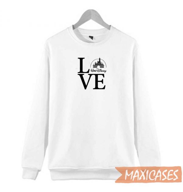 Love Walt Disney Sweatshirt