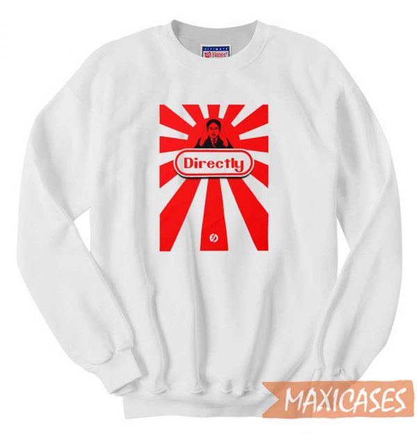 Red Sunburst Nintendo Direct Sweatshirt