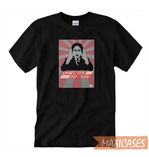 Satoru Iwata Nintendo Direct T-shirt