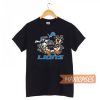 Looney Tunes Taz Detroit Lions T Shirt Women, Men and Youth