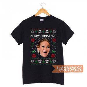 Jennifer Lawrence Ugly Christmas T Shirt Women, Men and Youth