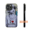 Banksy I Love You Life For iPhone 15 Case