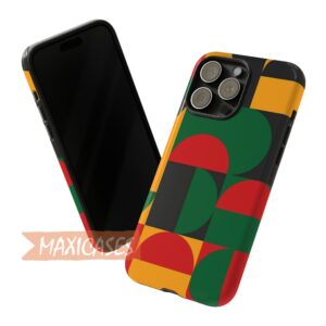 Black History Month Stripes For iPhone