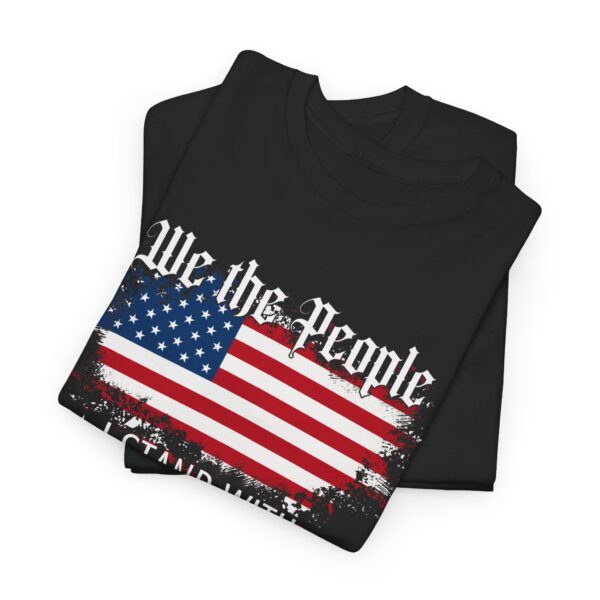 We The People I Stand With Donald Trump 4th Of July T-Shirt